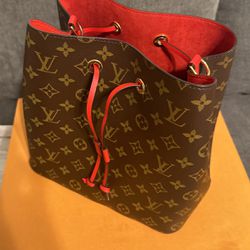 Louis Vuitton, NEONE MNG COQUELICOT, Red