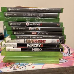 Xbox Games Xbox One Xbox 360
