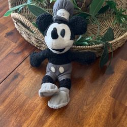 Mickey Steamboat Willie Stuffed Animal 