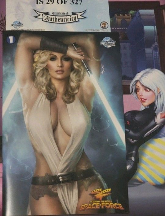 STORMY DANIELS SPACE FORCE #1 (Comic Book) 🐍🏜🐍