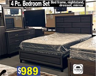 4 Pc. Bedroom set
