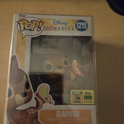 SDCC 2022 Exclusive Funko Pop - Disney Bambi #1215