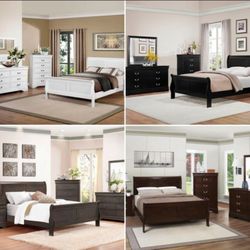 4-PCS Queen or Full Set in Offert (2147)