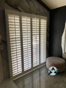 Interior Wood Shutters- Custom, Plantation, Professional Installation, Licensed Company, Window Treatments & Coverings, Persianas De Madera, Espanol
