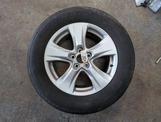 Wheel Rim 17 w Tire 22565 R17 2021 Toyota RAV4 42611-0R390 2019 2020 2022 (T3817)