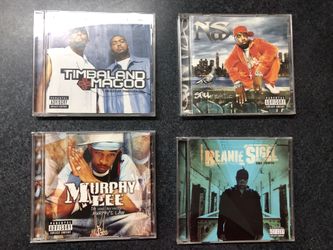 4 Hip Hop CDS as pictured
