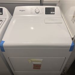 (BRAND NEW) WHIRLPOOL DRYER (ELECTRIC) (NO ISSUES) (MOVING)