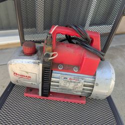 Robinair 15300 VacuMaster two-stage vacuum pump. 