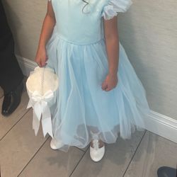 baby blue toddler dress 