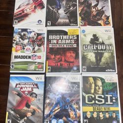 9 Wii Games