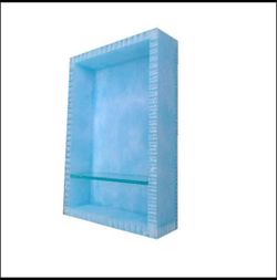 ALINO 12" x 20" Shower Niche with Glass Shelf (New, Tile-Ready)