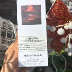 Maison Margiela by the fireplace Perfume Brand New sealed AMAZING, MRSP $200