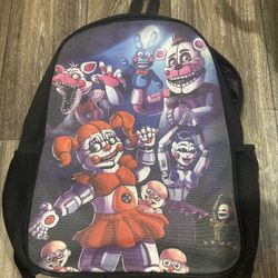 Fnaf Five Nights At Freddy’s Sister Location Backpack