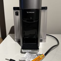 Nespresso Vertuo Coffee and Espresso Machine By De’Longshi With Milk Frother