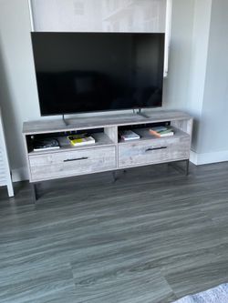 Signature Design by Ashley 60” TV Stand | Modern Rustic Entertainment Center