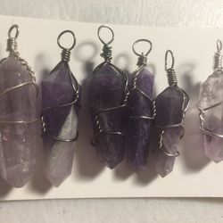 $20 New Amethyst DIY Jewelry Pendants 
