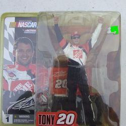 Brand New Tony Stewart Home Depot Mcfarlane Action Figure..