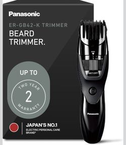 Panasonic Beard Trimmer for Men, Wet/Dry Facial Hair Trimmer with 19 Length
