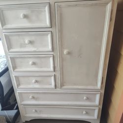 Large White Wardrobe 