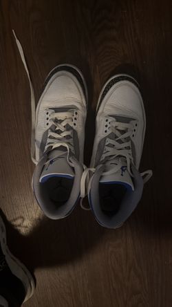 Jordan 3 racer Blue size 11.5