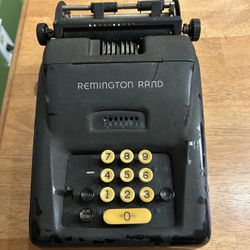 Remington Rand adding machine