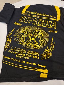 Adult Small Singha Beer Shirt