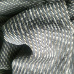 3  Yards & 29 Inches of  Gray & Green Satin Blend Home Decor Fabric