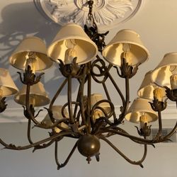 Wrought Iron Chandelier