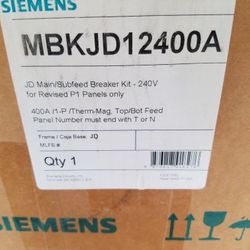 Siemens JD main/subfeed breaker kit