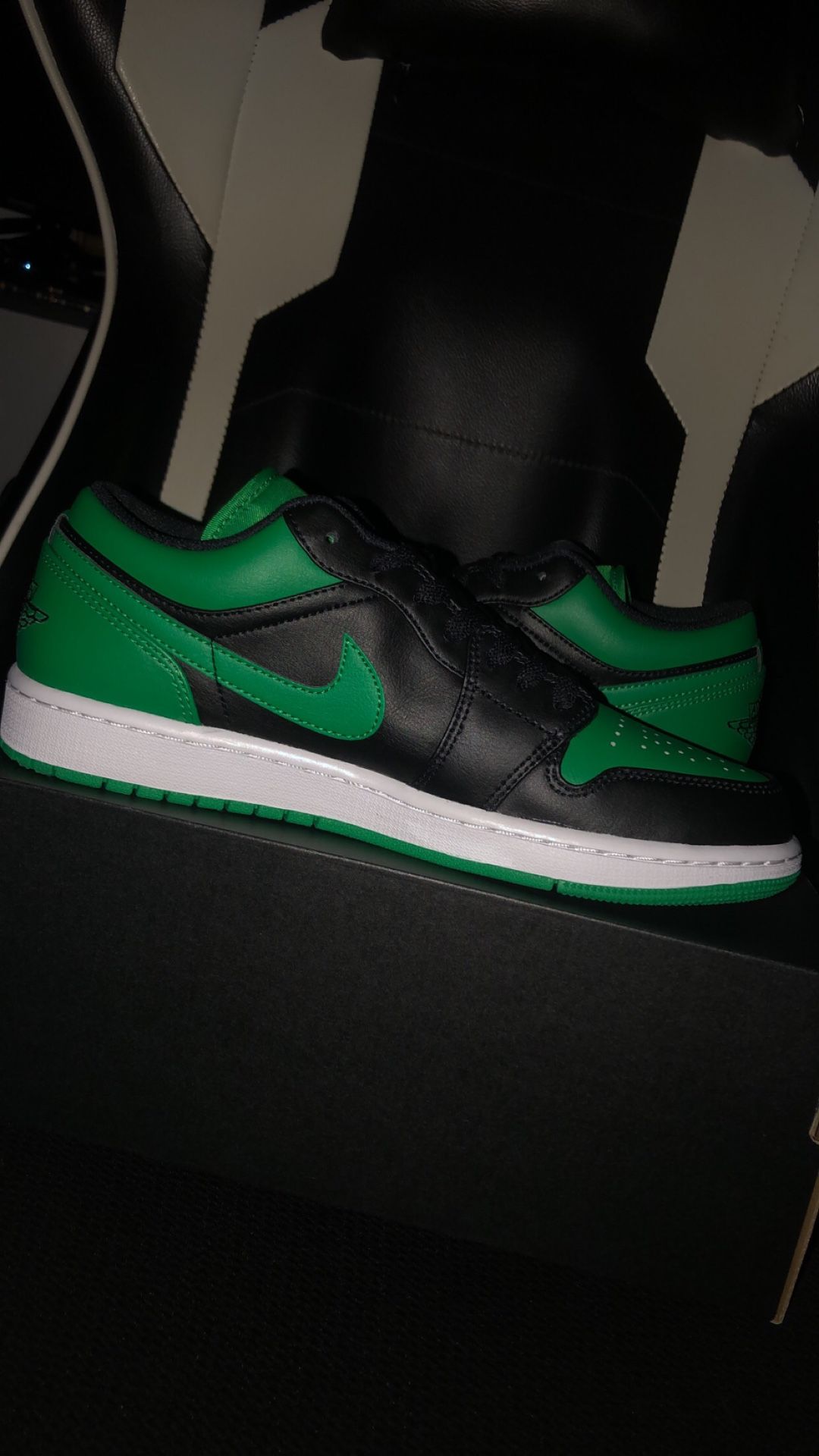 Jordan 1 Low Lucky Green🍀🍀