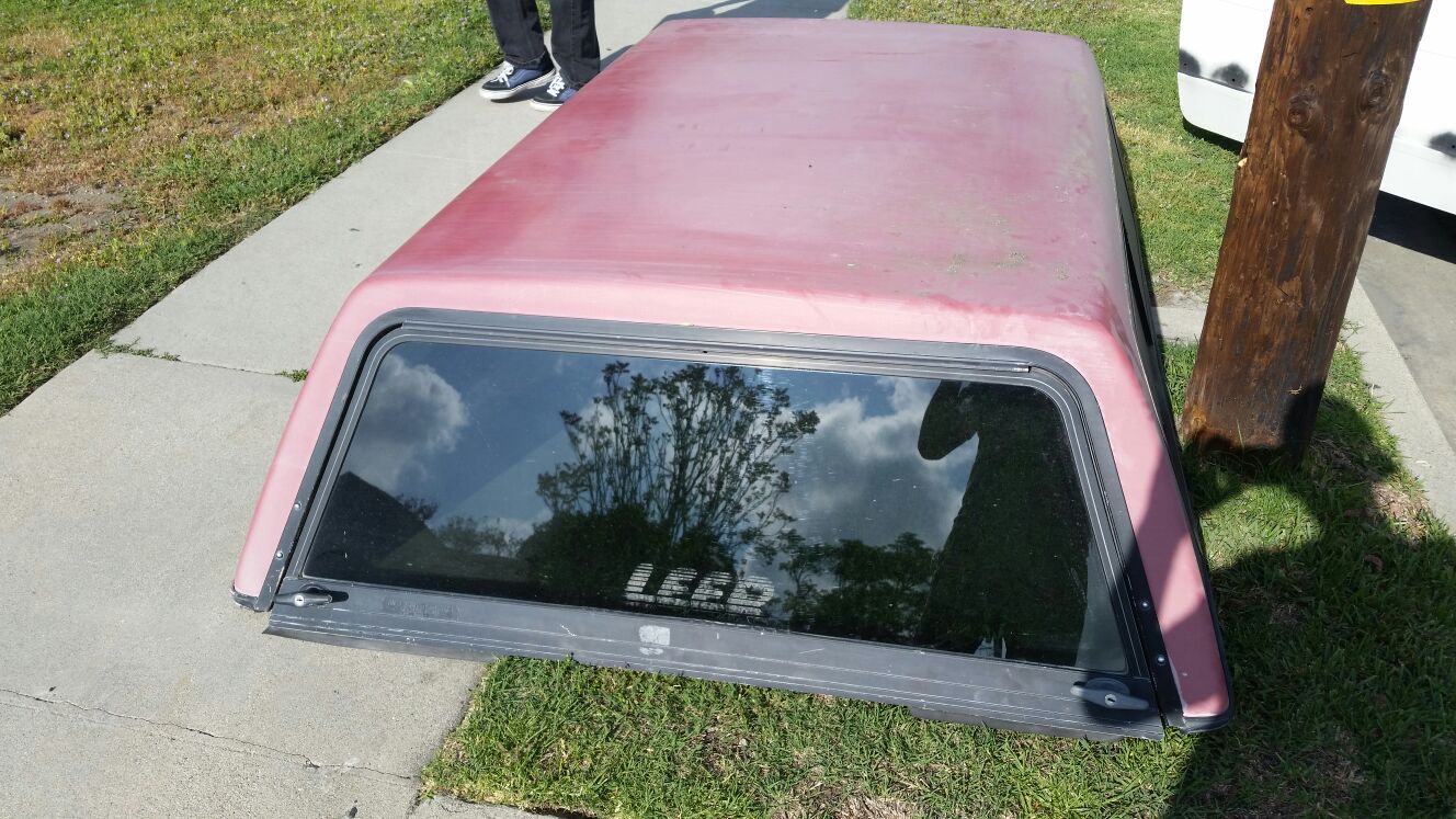 NISSAN HARDBODY CAMPER SHELL!!