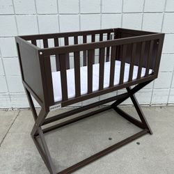 Baby Cradle Bassinet Bedside Rocker Crib