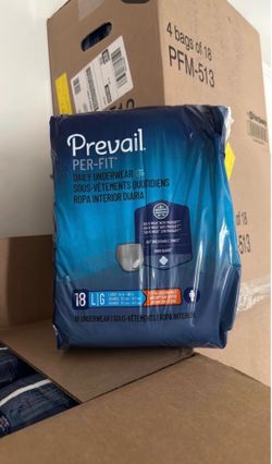 New Prevail Adult Underwear Diapers