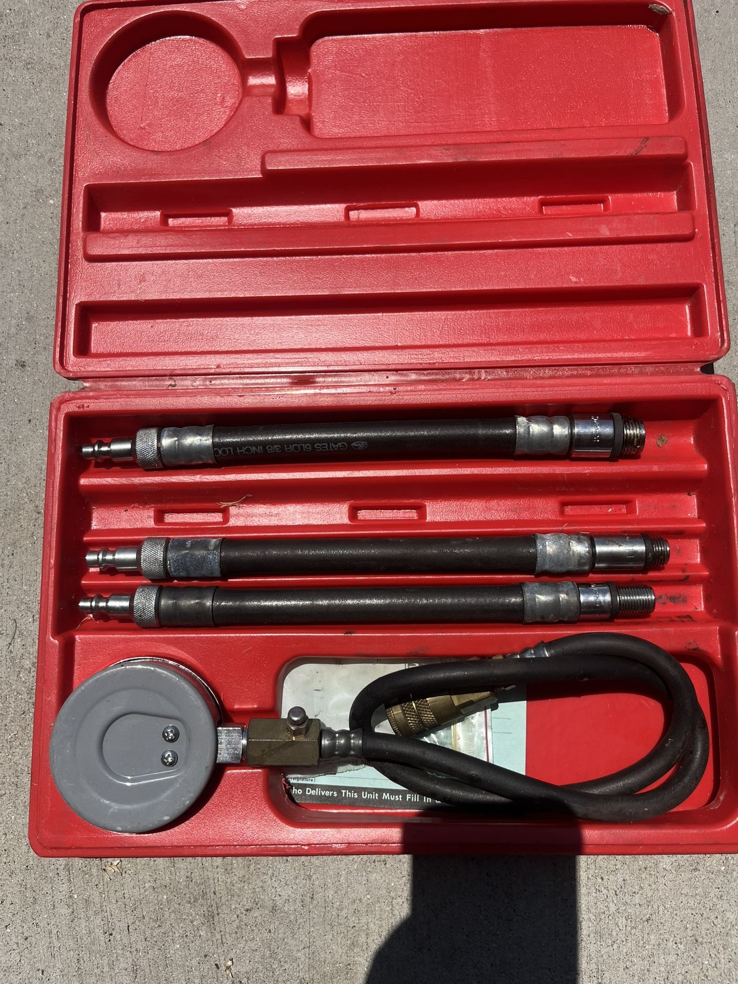 snap on compression gauge set mt308kb