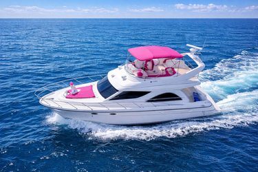 PINK BOAT CHARTER EXPERIENCE MIAMI