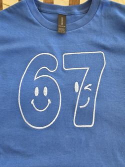 67 Embroidered Kid T Shirt New Custom Made