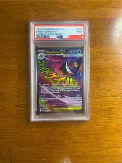 Mega Gengar ex 269/217 Mega Attack Rare Ascended Heroes Pokemon Holo PSA 9