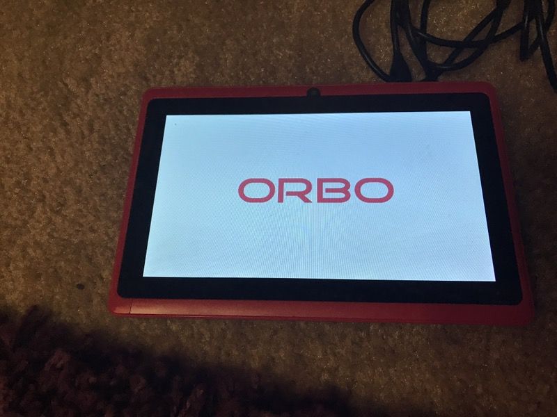 Red Orbo tablet
