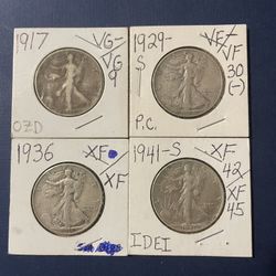 Walking Liberty Half Dollars (Popular Collector Coins)