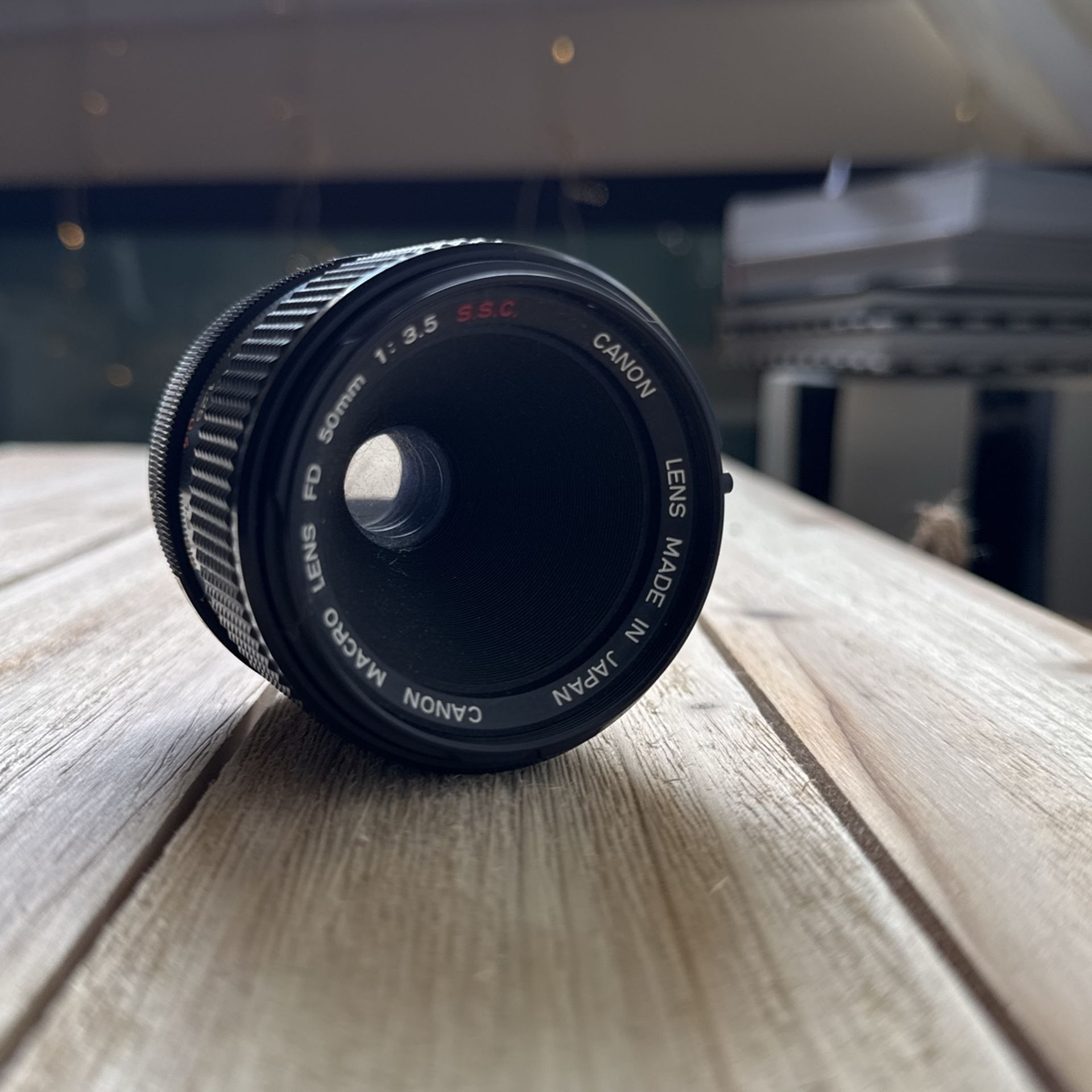 50mm Macro Canon Macro Lens 50mm CANON MACRO NEW FD 50mm Lens @3712