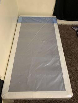 Twin Size Boxspring W/ Rails