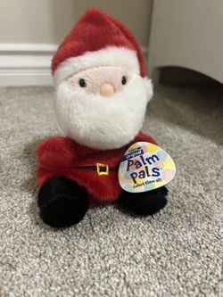 Original Aurora Palm Pals Plush Santa
