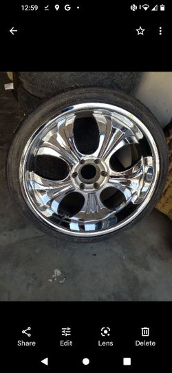 l Have 4 Rims  22 I Have Two Extra Tires $350