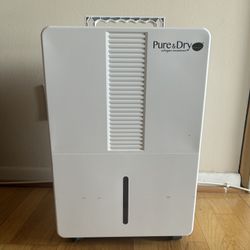 XL Pure & Dry Whisper Dehumidifier 
