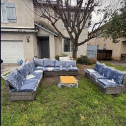 10-piece Extra Large Modular Patio Furniture Set Mix Match Outdoor Patio Furniture Set Brand New 🆕🚎🛺🆕