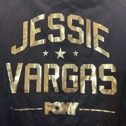 Vintage Boxing Jessie Vargas Pony Track Jacket Men’s Size Medium 