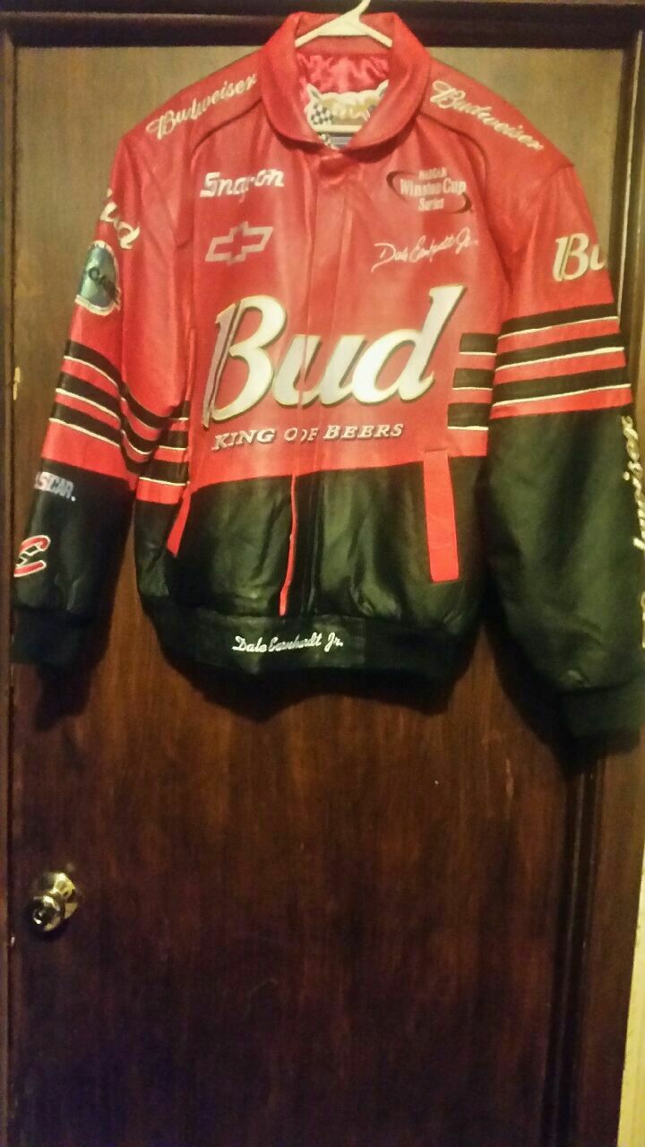 Dale Earnhardt jr. Leather Jacket