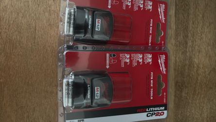 Milwaukee M12 CP2.0 batteries