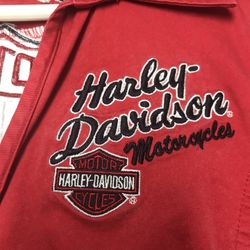 Women’s Harley Davidson zip up top