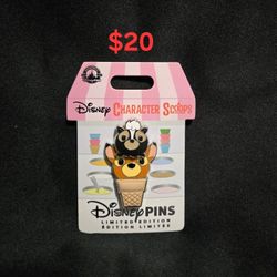 Disney Pin Character Scoops Bambi LE 4000